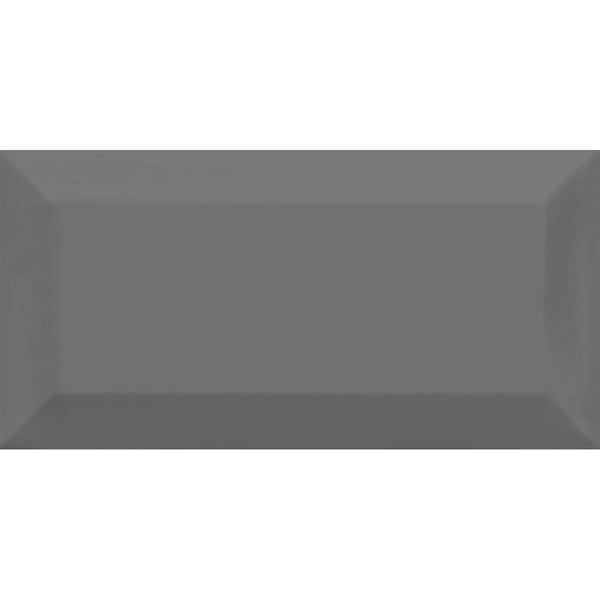 Metro 10x20 Dark Grey Gloss Bevelled