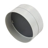 PVC Round Pipe Connector with Damper 100mm/4Inch
