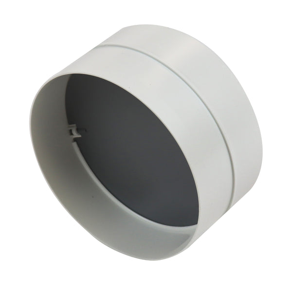 PVC Round Pipe Connector with Damper 100mm/4Inch