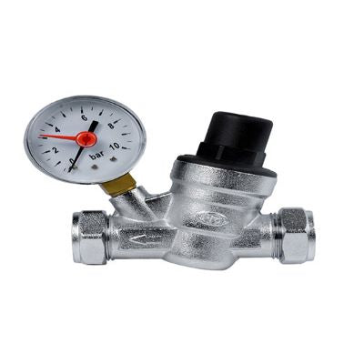 15/22mm PRO Classic PRV with Gauge & 22-15 Reducers-FREE P&P