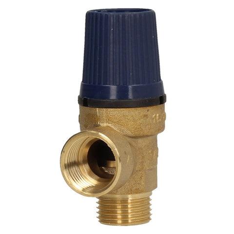 Yorhe 1/2" Male x 1/2" Female 3 Bar Safety Relief Valve