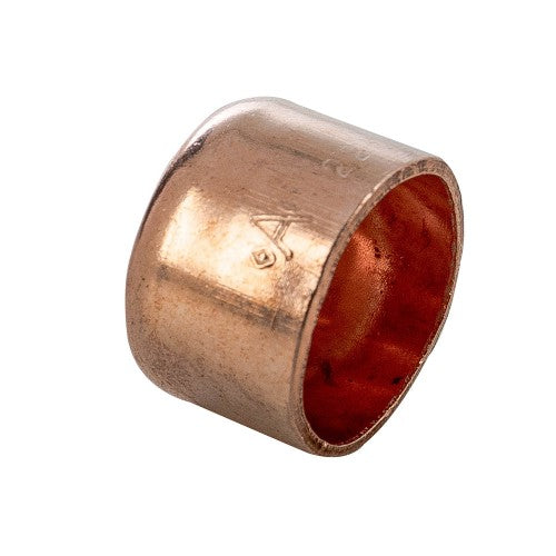 Copper Endfeed Fittings Stop Ends/Cap Ends-8mm - 2's