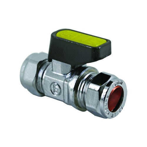 Mini Ball Valve Gas, Straight, Bend reducing**Masterflow 8, 10, 15mm