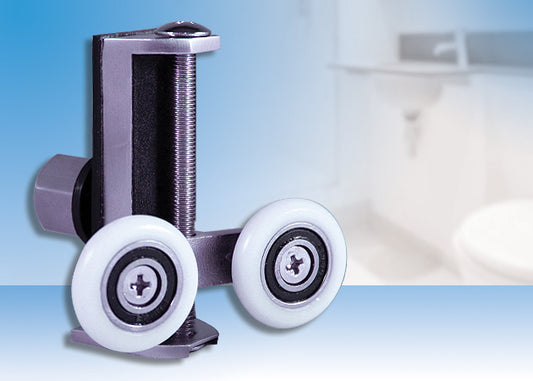 The Uniwheel® Shower Door Runners - Singles