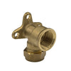 Wall Plate Elbow 15mm x 1/2