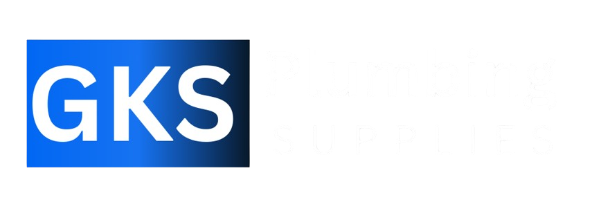 GKS Plumbing Supplies Logo - White Version